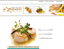 Tablet Screenshot of de-zeeparel-ieper.be
